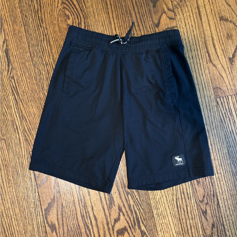 Boys Abercrombie Black Shorts